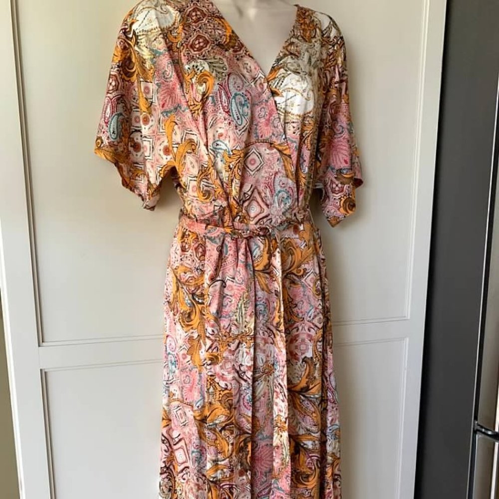 Chico's Multicolor Paisley Maxi Dress